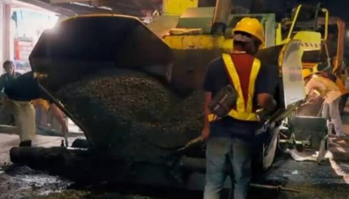 Warga Marpoyan Damai Sampaikan Terimakasih ke Wako Agung usai Jalan Merak Diaspal Kembali