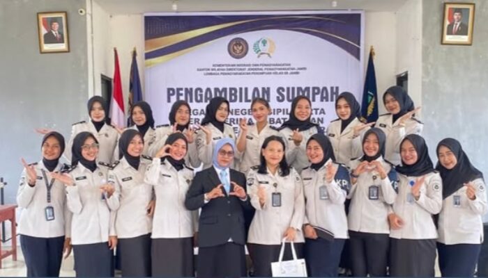 Lapas Perempuan Kelas IIB Jambi Lepas Pegawai yang Mendapat Promosi Jabatan ke LPKA Muara Bulian