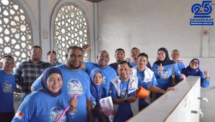 Semarak HUT Partai Demokrat ke-25 Tahun, DPC Pekanbaru Laksanakan Kegiatan GERAKAN LANGIT BIRU INDONESIA ASRI PARTAI DEMOKRAT