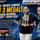 Personel Polres Kampar Raih 3 Medali Di Kejuaraan Nasional Kapolri Cup 7 tahun 2026