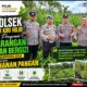 Kapolsek Kampar Kiri Hilir Tinjau Program Pekarangan Pangan Bergizi di Desa Simpang Dua untuk Dukung Ketahanan Pangan