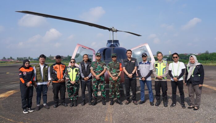 Danrem 042/Gapu Sisir Wilayah Rawan Karhutla dari Udara, Perkuat Langkah Pencegahan