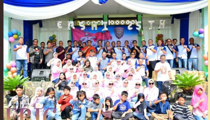Penuh Kehangatan dan Kebersamaan, Komunitas Ershi Polda Jambi Gelar Reuni Perak ke-25
