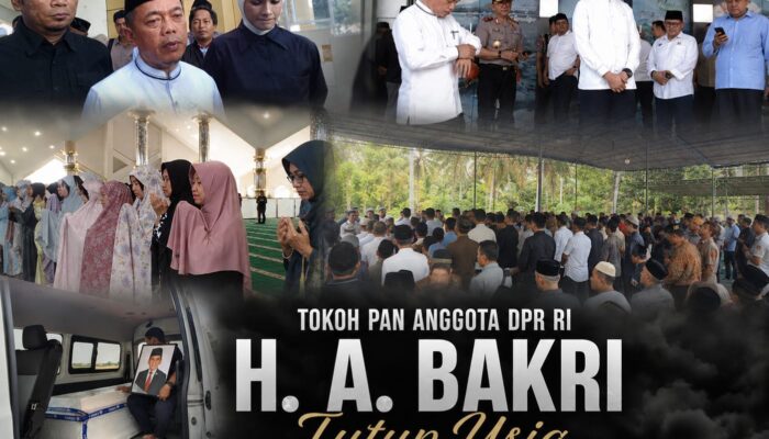 ‎Tokoh PAN Anggota DPR RI H. A. Bakri Tutup Usia, Jambi Berduka Kehilangan
