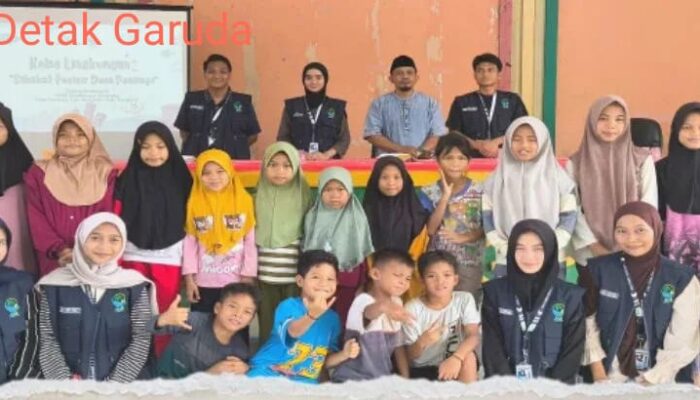 Mahasiswa KKN Unri Gerakkan Konservasi Mangrove Penampi Guna Bangun Generasi Peduli Lingkungan