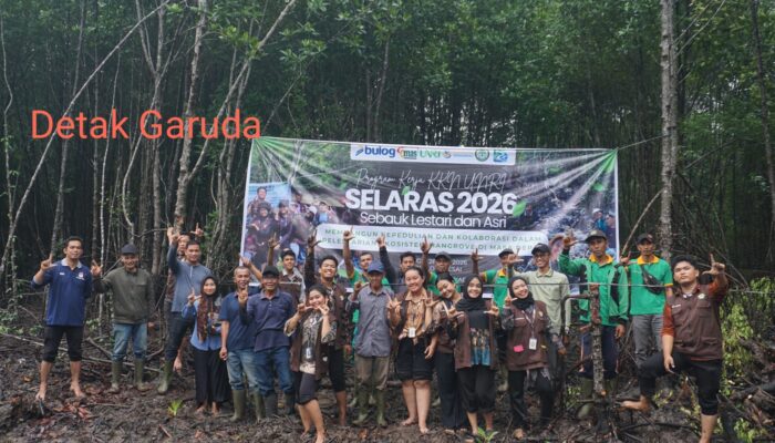Mahasiswa KKN Universitas Riau Tanam 1.300 Bibit Mangrove di Desa Sebauk, Wujudkan Pesisir Lestari Melalui Program SELARAS