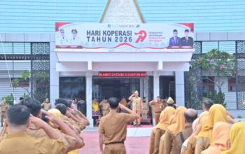 Wabup Bengkalis Pimpin Upacara Peringatan Hari Koperasi Nasional ke-79