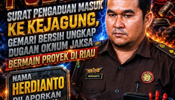 Herdianto Kasi Uheksi Kejati Riau Cuma Ujung Keris–Tapi Kami Akan Tarik Keris Itu Sampai ke Gagangnya di Jakarta