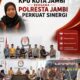 KPU Kota Jambi Bersama Polresta Jambi Perkuat Sinergi