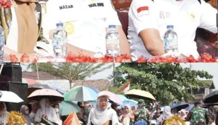 ‎Wakil Bupati Tebo Nazar Efendi Hadiri Pawai Karnaval HUT Ke-81 Kemerdekaan RI Di Kecamatan Tebo Ulu