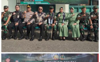 Kunker Danrem 042/Gapu Brigjen TNI Nyamin Ke Kodim 0417/Kerinci