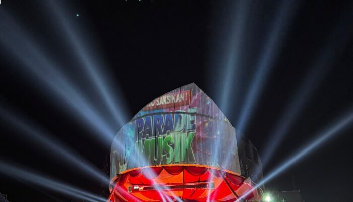Parade Musik Hari Jadi Bengkalis Meriahkan Malam Puncak HUT ke-514 Daerah BB