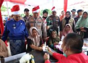 MALARIA MENGANCAM PESISIR SINABOI, EKSPEDISI MERAH PUTIH PRESISI POLDA RIAU HADIR DENGAN PELAYANAN KESEHATAN GRATIS