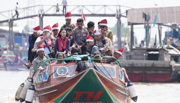 Ekspedisi Merah Putih Polda Riau Di Indragiri Hilir