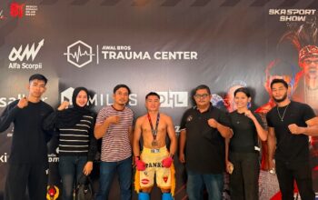 Atlet Terbaik Kickboxing Bengkalis Raih Medali Emas di SSS Pekanbaru