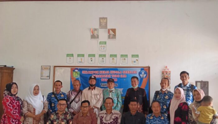 ‎K3S SDN Se-Kecamatan Tebo Ilir Gelar Kelompok Kerja, Tingkatkan Kompetensi Kepala Sekolah