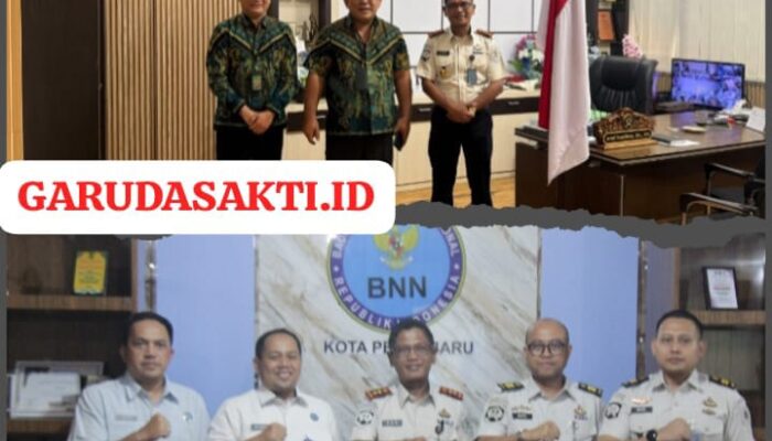 Perkuat Sinergi, Kalapas Kelas IIA Pekanbaru Jalin Koordinasi dengan BNN dan Pengadilan Negeri