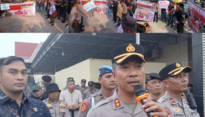Korban Penganiayaan Malah Ditetapkan Tersangka, Massa ADUK Datangi Mapolres Dumai