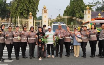 Car Free Day Pekanbaru Jadi Ruang Edukasi, Polantas Karib Kampanyekan Keselamatan dan Green Policing