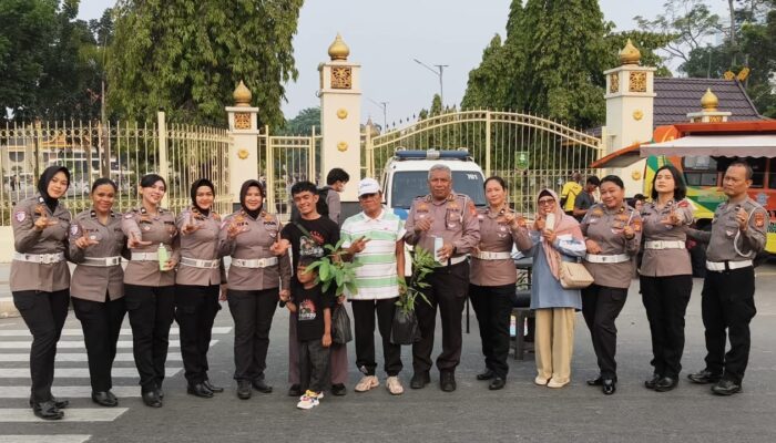 Car Free Day Pekanbaru Jadi Ruang Edukasi, Polantas Karib Kampanyekan Keselamatan dan Green Policing