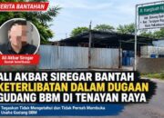 Ali Akbar Siregar Bantah Keterlibatan dalam Dugaan Gudang BBM di Tenayan Raya