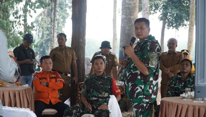 Pangkogabwilhan I Letjen TNI Kunto Arief Wibowo Tekankan Solusi Permanen Karhutla: Kerjakan Dan Selesaikan Masalahnya