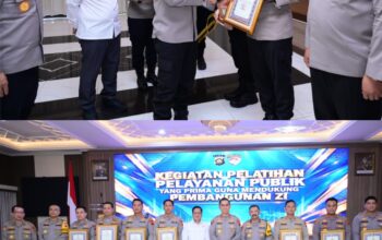 Polda Jambi Tingkatkan Pelayanan Publik Prima, Serahkan Penghargaan WBK dan Pelayanan Prima
