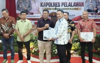PT Musim Mas Raih Penghargaan Polres Pelalawan atas Komitmen Pencegahan Karhutla di Pelalawan