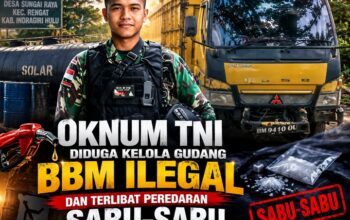 Gudang BBM Diduga Dikelola Oknum TNI Alwi, Dugaan Peredaran Sabu-Sabu Mencuat