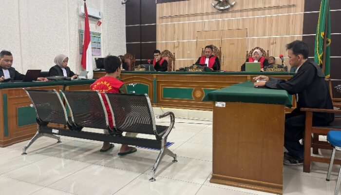 Restitusi Dari Korban Dikabulkan Oleh Majelis Hakim, Terdakwa Abdul Rahman Divonis 1 Tahun 6 Bulan
