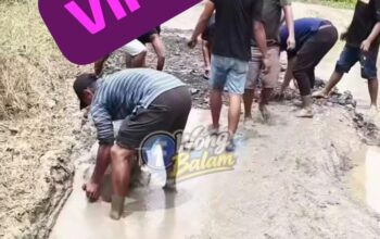 JALAN RUSAK, SOPIR BERJUANG SENDIRI — WABUP JHONY CHARLES: AGEN DAN PEMILIK KEBUN SAWIT WAJIB KELUARKAN CSR UNTUK PERBAIKAN