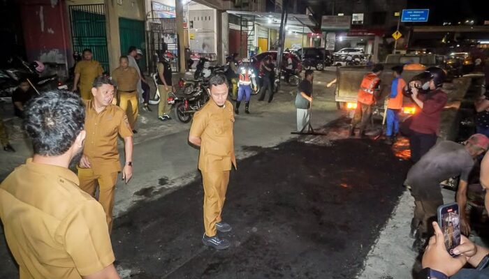 Perlebar 3 Ruas Jalan Pekanbaru, Wako Agung Apresiasi dan Ucapkan Terimakasih Kepada Plt Gubri SF Hariyanto