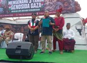 Ratusan Massa Gelar Aksi Bela Palestina di Tugu Perjuangan Diponegoro Dikawal Hulubalang LAMR, “Sebagai Bentuk Pengamanan Swakarsa”