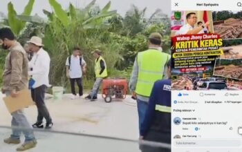Kritik Keras Jhony Charles Berbuah Hasil, Perbaikan Jalan Nasional Simpang Bangko–Dumai–Pekanbaru Mulai Dikerjakan
