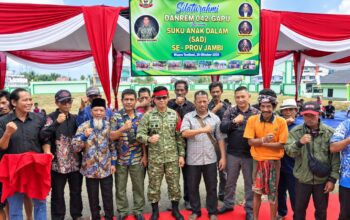 Danrem 042/Gapu Dikukuhkan Sebagai Rajo Pagar Alam, Perkuat Silaturahmi TNI dan Suku Anak Dalam