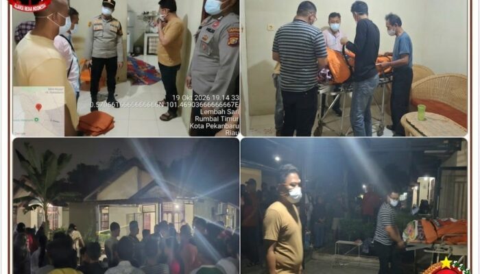Dua Hari Tak Terlihat, Seorang Warga Pekanbaru Ditemukan Meninggal Dunia