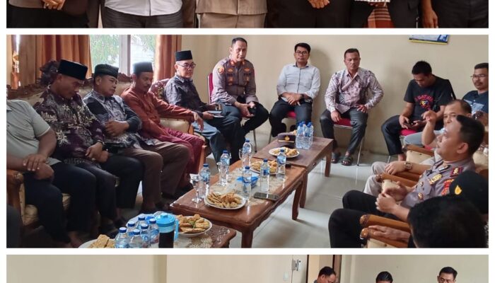 KAPOLRES TEBO AKBP TRIYANTO HADIR DI TENGAH MASYARAKAT, SERAP ASPIRASI WARGA TEBO ILIR