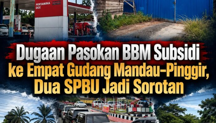 Dugaan Penyalahgunaan BBM Subsidi di Mandau–Pinggir: Empat Gudang Disorot, Nama Rinaldi dan Sembiring Muncul dalam Penelusuran