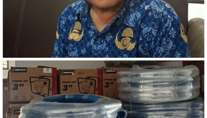 ‎Dinas Pertanian Tebo Akan Salurkan 32 Unit Pompa Air untuk Petani, Antisipasi Kekeringan
