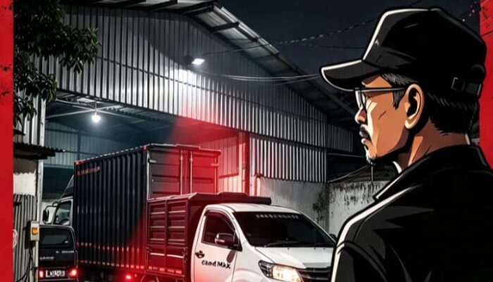 DIDUGA GUDANG ROKOK ILEGAL HENDRA TEMBILAHAN TERIDENTIFIKASI DI JALAN SUNGAI BERINGIN TEMBILAHAN