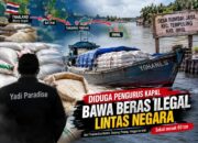 Diduga Beras Ilegal Asal Thailand Masuk ke Inhil, Kapal Kayu Yohanes Disorot