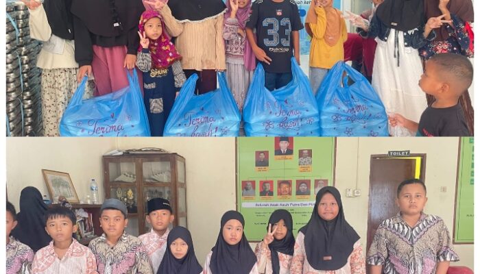 Di Tengah Kepungan Kabut Asap, Grand Dragon dan New Paragon Tetap Berbagi, Salurkan 200 Nasi Kotak ke Panti Asuhan di Medan