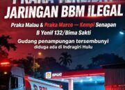 DUA SISI DUGAAN JARINGAN BBM ILEGAL INDRAGIRI HULU: DUA PRAKA YONIF 132/BIMA SAKTI LIRIK DAN DANSUBDEMPOM TEMBILAHAN — KONFIRMASI MASIH BELUM DIPEROLEH