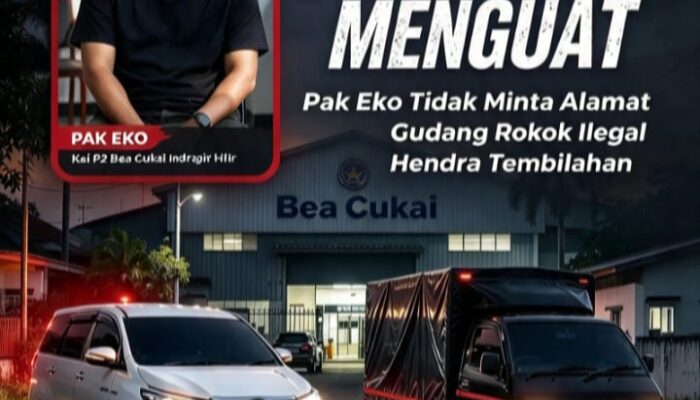 GUDANG ROKOK ILEGAL DI INHIL DISOROT: NAMA HENDRA TEMBILAHAN MUNCUL, BEA CUKAI TEMBILAHAN TIDAK BECUS